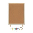 thumbnail image 1 of jifeng Cork Board Cute Picture Display Board Message Board for Decor Office Kitchen 30cmx40cm, 1 of 9