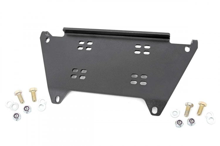 Rough Country UTV Winch Mounting Plate for 1722 Polaris Ranger XP 1000