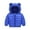 Blue, variant on EQWLJWE Fashion Kids Coat Boys Girls Thick Coat Padded Winter Jacket Clothes Down Jacket Girls' Outerwear Holiday Clearance
