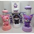 thumbnail image 2 of Lámpara de ESCRITORIO Kuromi con sacapuntas Recargable USB Rosa, 2 of 4