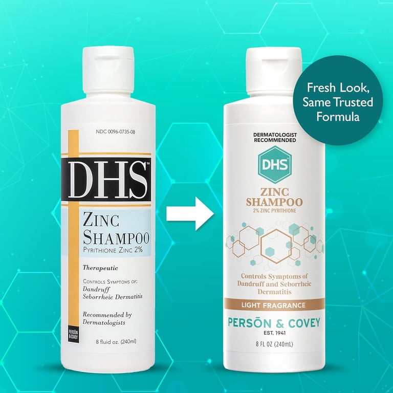 DHS Zinc Shampoo 8 oz - Walmart.com
