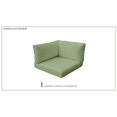 thumbnail image 1 of TK Classics Covers for Corner Chair Cushions 4" Thick in Cilantro, 1 of 1