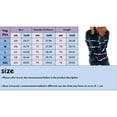 thumbnail image 3 of Womens Top Casual Crew Neck Sweatshirt Solid Stripe Long Sleeve Loose Pullover, 3 of 3