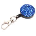 thumbnail image 1 of Langgg Shiny Rhinestones Retractable Buckle Certificate Lanyard Mobile Phone Rope Metal Clip Keychain, 1 of 6