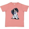 thumbnail image 3 of Inktastic Tri Color King Charles Spaniel Boys or Girls Toddler T-Shirt, 3 of 5