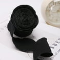 thumbnail image 1 of Xiao Hua Regalos, flores, cintas para embalaje de cajas de regalo, cintas plisadas con burbujas, cintas elásticas tejidas con volantes, cintas para embalaje de cajas de regalo con flores (negras), 1 of 5