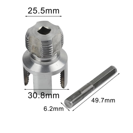 PPR Pipe Threader for 20MM 25MM, Internal External Thread Cutter Tool, Quick Cut Metal Die for Water PVC Plumbing, Gray(25MM)