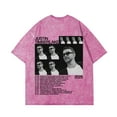 thumbnail image 3 of Justin Timberlake Tour 2025 Washed Cotton Tshirt Fashion Short Sleeve Hip Hop Tees, 3 of 4