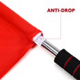 thumbnail image 4 of JUNWELL 2 Pcs Flags Volleyball Referee Equipment Flag for Competition Signal Flag Referee Flag Red Stainless Steel, 4 of 6