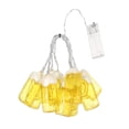 thumbnail image 1 of Decodeary Wine Cup String Light Portable Stylish Decorative Halloween Camping Lamp 2m 10 Lights, 1 of 5