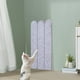 thumbnail image 1 of Rascador de pared para gatos, resistente al desgaste, de fieltro, juguete para afilar , multiusos, vertical, autoadhesivo, para suelo y sofá. gris, 1 of 10