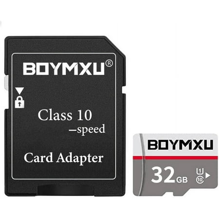 Image of TF Memory Card 32GB TF Card with Adapter High Speed Memory Card Class 10 TF Card Memory Card for Phone Camera