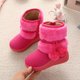 thumbnail image 2 of GOOHOCHY 1 par de botas de nieve para bebé, zapatos de bebé para primeros pasos de invierno, 2 of 8