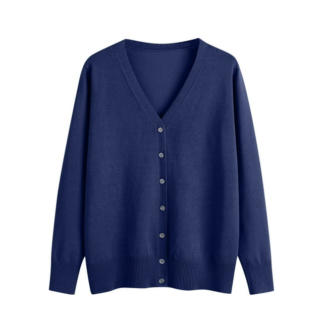 Erwazi Cardigan Sweaters for Women Fall Trendy Button Down Open Front Lightweight Cardigans