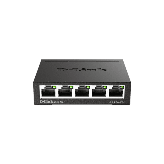 D-Link 5-Port Gigabit Desktop Switch - DGS-105