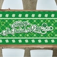 thumbnail image 4 of Panxico Decorative Table Banner Home Decor Saint Day Tablecloth Atmosphere Tea Table Tablecloth Border Irish Holiday Dinner Decorative Flag E, 4 of 5