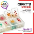 thumbnail image 6 of MEDca Weekly AM/PM Pill Organizer, 7-Day 2x Daily, 2-Pack, 6 of 9