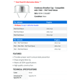 thumbnail image 2 of Crankcase Breather Cap - Compatible with 1960 - 1967 Ford Falcon 1961 1962 1963 1964 1965 1966, 2 of 2