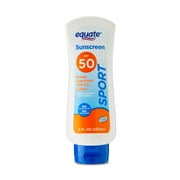 Equate Sport Broad Spectrum Sunscreen Lotion, SPF 50, 8 fl oz
