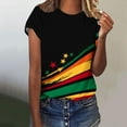 thumbnail image 2 of Women's Casual Loose T Shirt Graphics T-Shirt Round Neck Short Sleeve T Shirts, 2 of 4