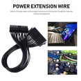thumbnail image 3 of unbranded Cable De Extensión De Energía Para Madre Negro Con Conector Macho A, 3 of 6
