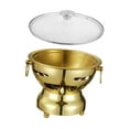 thumbnail image 2 of Olla caliente tradicional china de acero inoxidable, utensilios de cocina Oro, 2 of 9