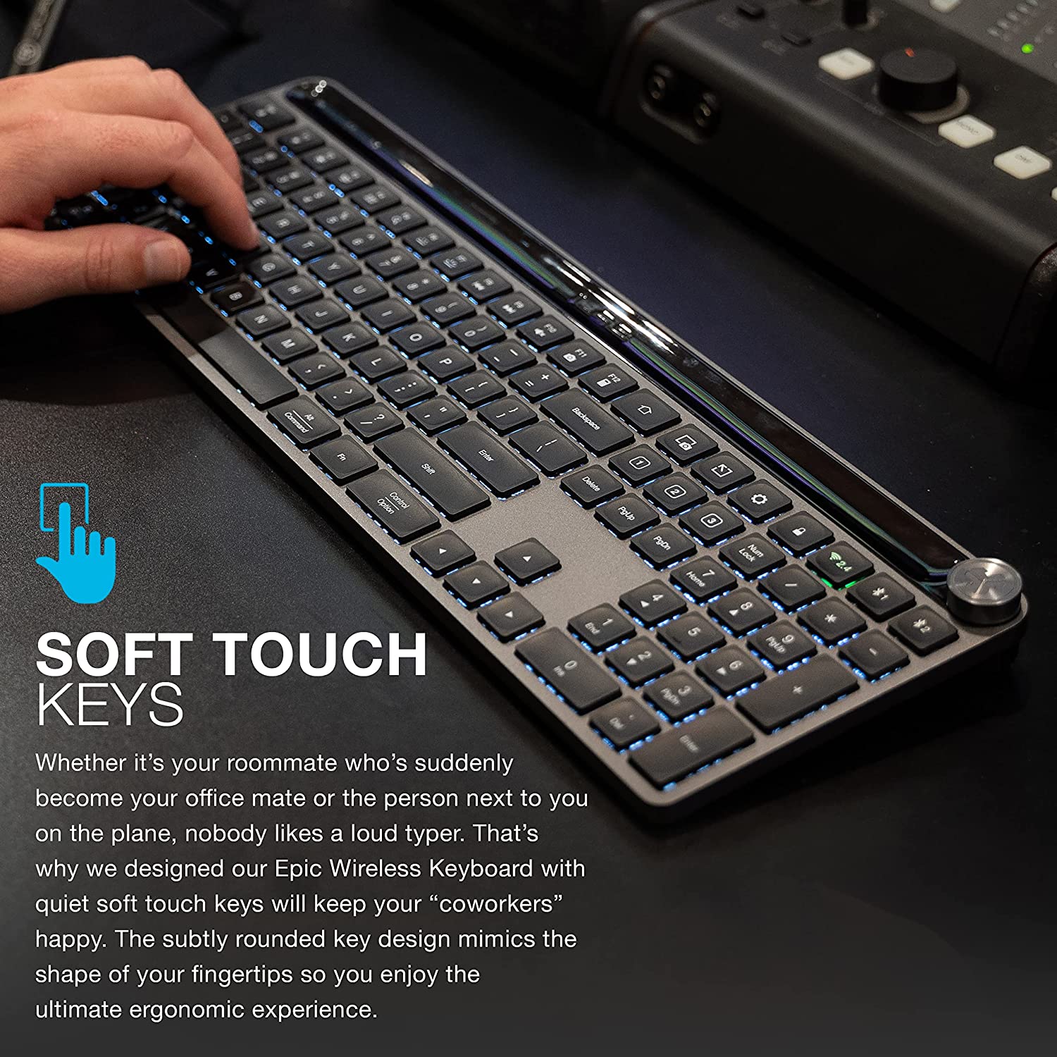 JLab Epic Wireless Bluetooth Keyboard photo 3