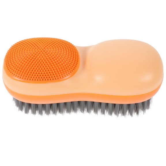 Laundry Stain Remover Brush Soft Bristle 1 Set Clothes Scrubbing Brush for Home Use