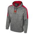 thumbnail image 2 of Men's Colosseum Heather Gray Maryland Terrapins Dozer Pullover Hoodie, 2 of 3