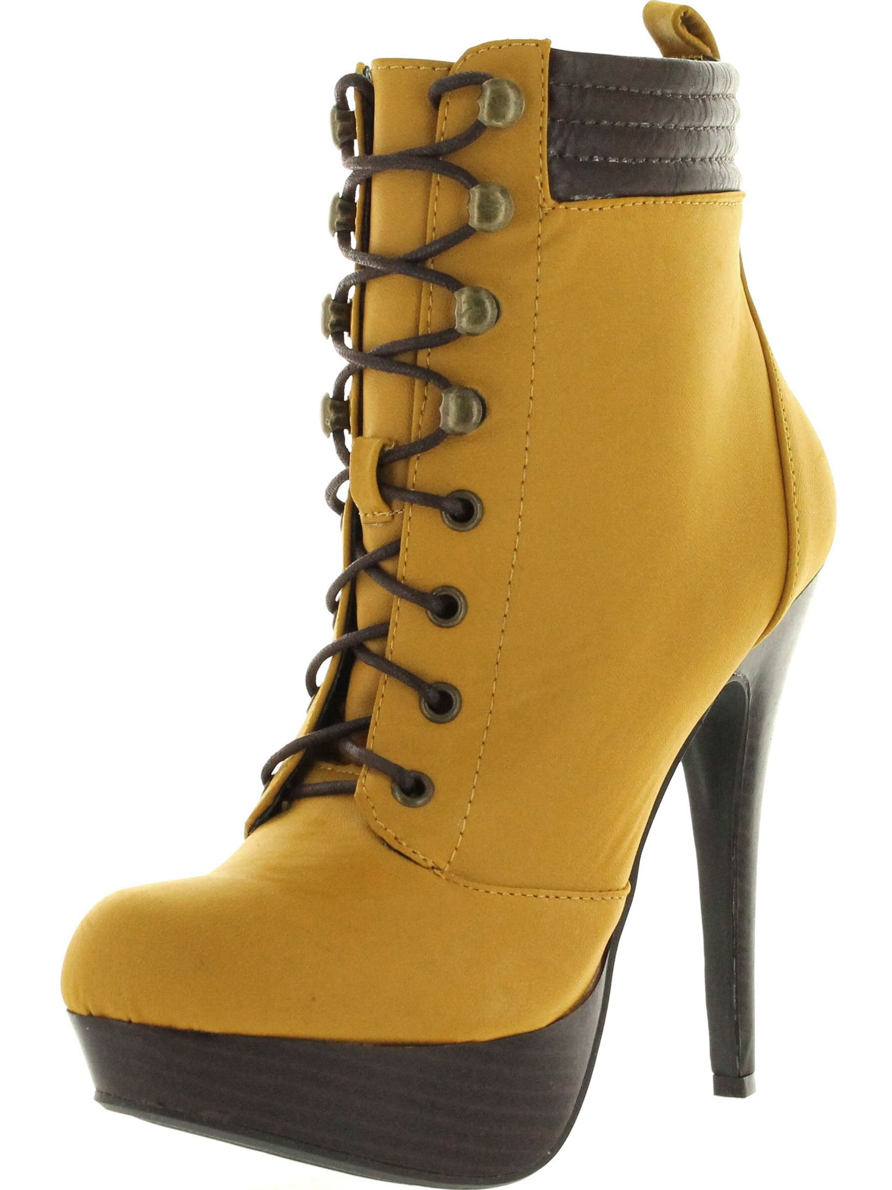 bamboo platform booties