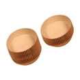 thumbnail image 4 of 100 Pcs Papier Parchemin Rond pour Cuisson Antiadhésif pour Cuisson Ciré Résistant à l'Huile pour Grillade Brun, 4 of 8