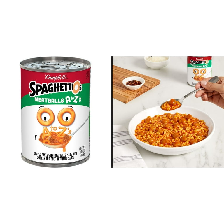 spaghetti 新品未開封 一般盤 コンパクト盤 東京ドーム トレカ Campbell's SpaghettiOs A to Z's Pasta with Meatballs 15.6 oz
