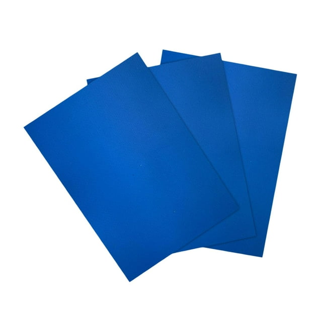 jinwen Bateau Gonflable 3 Pcs Réparation de Bateau Gonflable, Ensemble d'Accessoires en PVC Étanche pour Bateau Pneumatique Canot Kayak Canot Pneumatique Bleu