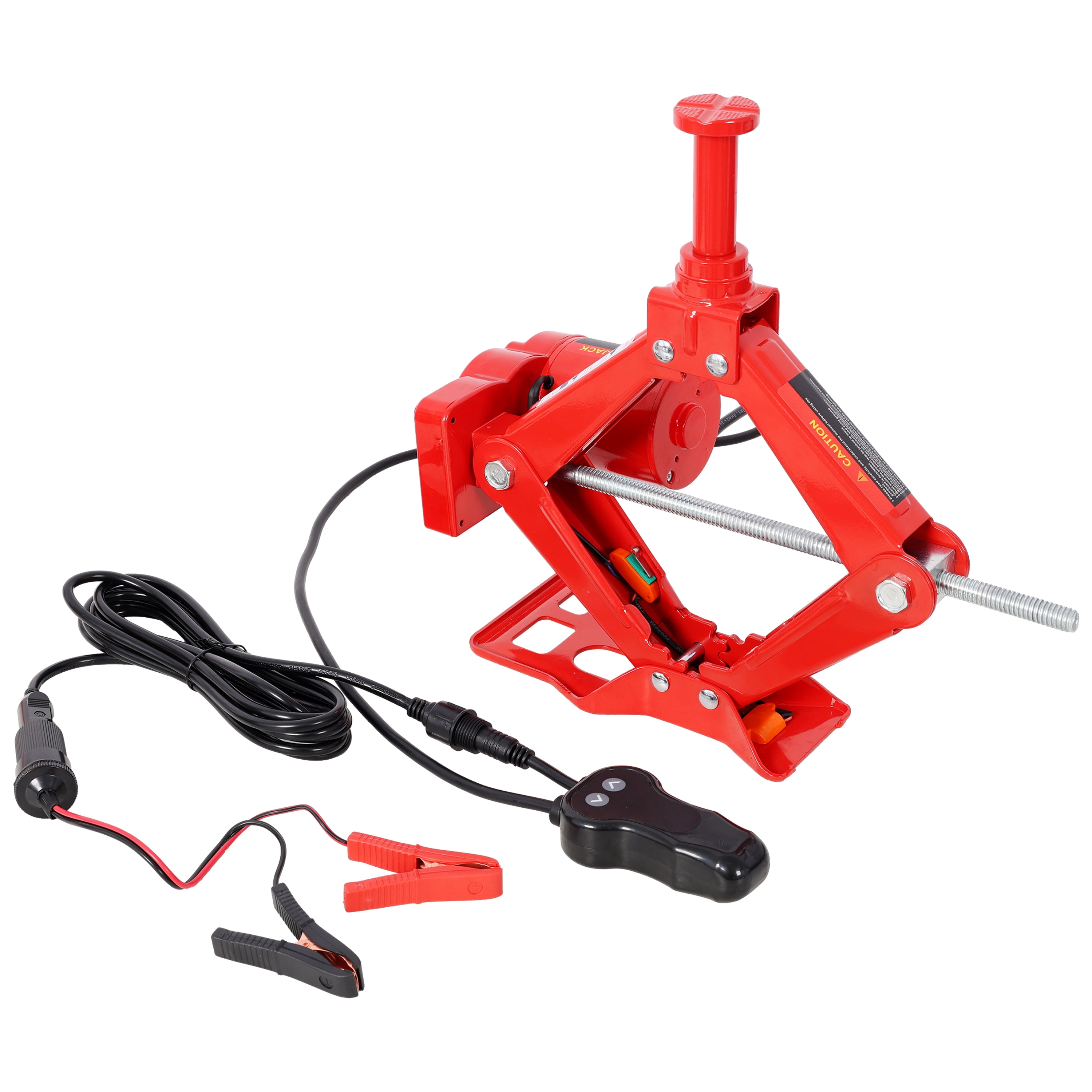 12V Electric Scissor Jack, 3-Ton Capacity, One-Button Operation, Complete Tire Change Kit, Car Emergency Tool