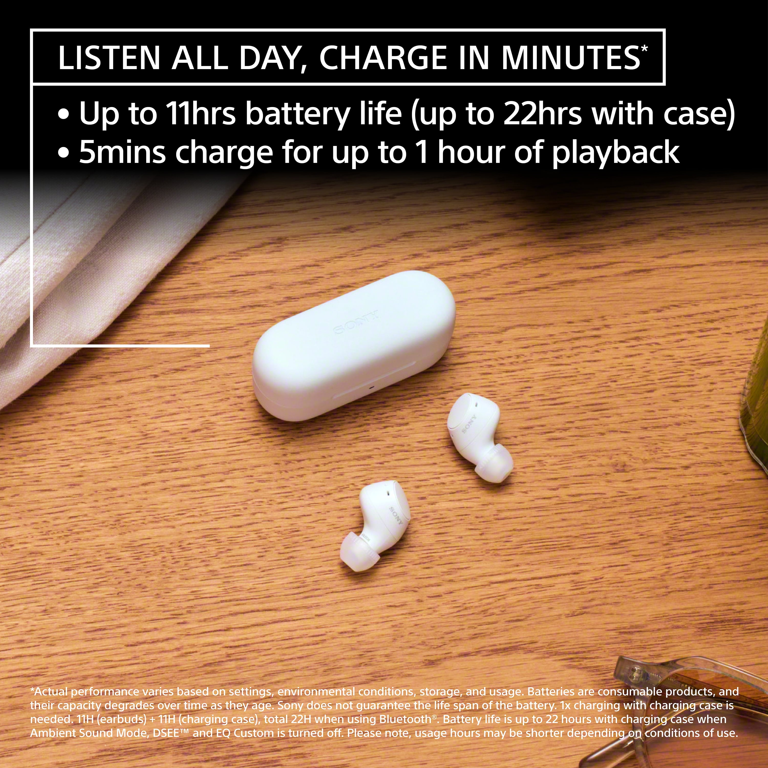Sony WF-C510 Truly Wireless Earbud Headphones, Black