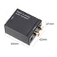 thumbnail image 3 of Adaptador de audio digital TOSLINK SPDIF a analógico L/R RCA para amplificador HD DVD HDTV, 3 of 9