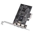 thumbnail image 3 of Black PCI-E Firewire Controller Card with 2x 1394b (6 Pin) and 1x 1394a (4 Pin) Ports, Supports 800/400/200/100Mbps Data Transfer Rates, Compatible with Desktop Computers, Model FG-EFWB-V1T-003BI,, 3 of 6