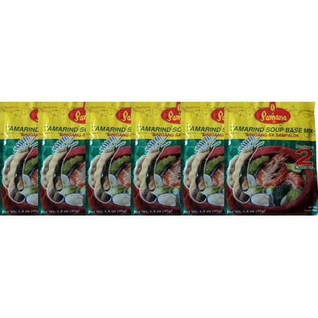 Pamana Sinigang Sa Sampalok Tamarind Seasoning Mix, Count of 6