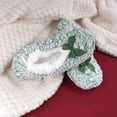 thumbnail image 5 of BambooMN Women's Super Soft Sequin Slippers with Non-Slip Bottoms - Asst 3D - Large - 3 Pairs, 5 of 6