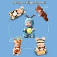 thumbnail image 3 of 6 Inch Mini Dolls Lifelike Realistic Tiny Dolls with Animal Clothes, for 3+ Easter Graduation Birthday(Lovely Style),5.9*1.96 inch., 3 of 7