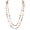 Coral, variant on Long Necklaces for Women Trendy, Boho Layered Crystal Beaded Collar Necklaces for Women, Fashion Statement Necklaces Jewelry(NK-10084-Pirate Black)