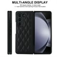 thumbnail image 4 of TECH CIRCLE PU Leather Case for Samsung Galaxy Z Fold 7 (2025 Release) 8.2"/6.5" Cell Phone, Slim Fit and Lightweight, Shockproof Protective Hard Cover for Women Men, Black, 4 of 8