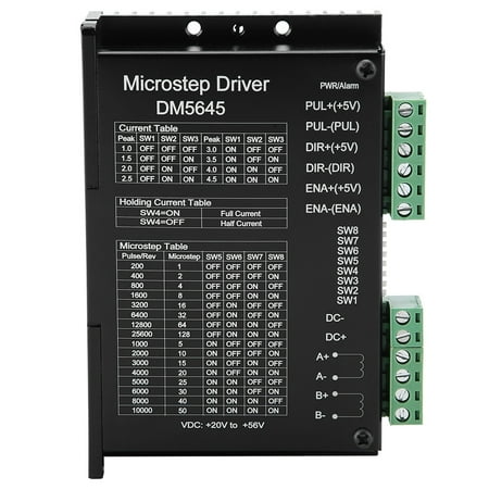 

DM5645 4.5A 57 86 Two Phase Stepper Motor Controller Driver Replacement M542/2M542