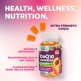 thumbnail image 5 of CoQ10 Gummies for Adults 100mg - 3X Strength, High Absorption, Antioxidant Supplement for Heart Health Support & Energy Production, Ultra Coenzyme Q10 Vitamins, Coq 10 Supplements - 30 CoQ10 Gummies, 5 of 9