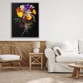 thumbnail image 3 of Stupell Industries Glam Butterfly Adorned Arrangement Gray Framed Giclee Art, 24 x 30, by Carl Kravats, 3 of 8