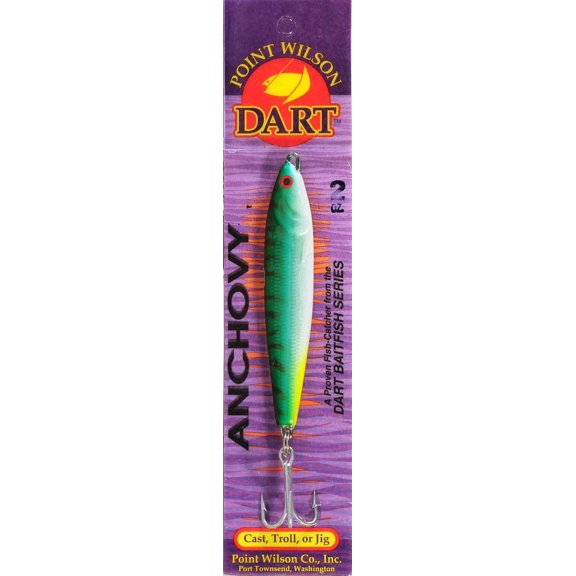 Point Wilson Anchovy Jig 2oz Green/Mackerel
