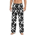 thumbnail image 4 of joogoo Men's Pajama Pants Cute Airplane Pattern Soft Long Sleep Lounge Pjs Bottoms L, 4 of 7