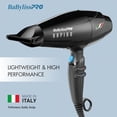thumbnail image 2 of Secador de pelo BabylissPro Nano Titanium Rapido 2000W Negro BRAP1, 2 of 4