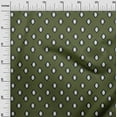 thumbnail image 3 of oneOone Viscose Chiffon Dark Green Fabric Asian Ikat Sewing Fabric By The Yard Printed Diy Clothing Sewing Supplies 42 Inch Wide, 3 of 4