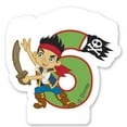 thumbnail image 1 of Jake And The Never Land Pirates Yo Ho 6th Birthday Candle, 1 of 1